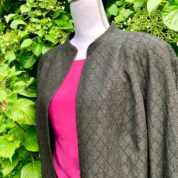 3pc! DESIGNER outfit SAKS PENCIL SKIRT / JACKET/NWOT - Picture 9 of 12